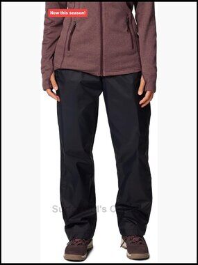 Waterproof Hiking Pants with Omni-Tech, Adjustable Waist, Mesh Lining